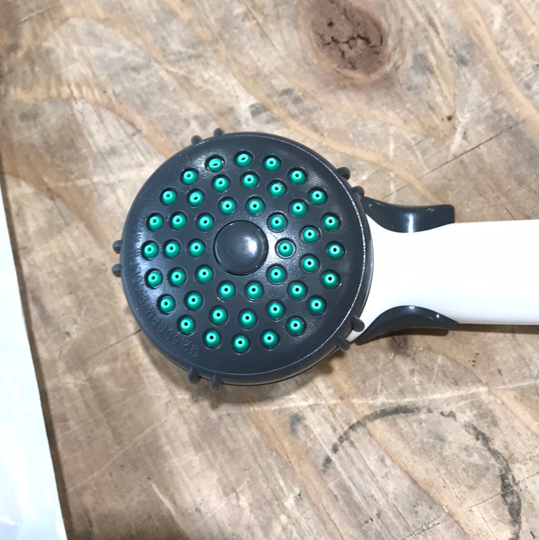 Used Shower Head, Off-White, 8 1/2