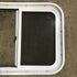 Used White Radius Opening Window : 24 1/4" W x 17 3/4" H x 1 7/8" D
