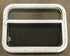 Used White Radius Opening Window : 23 1/2" W x 17 1/2" H x 1 1/2" D