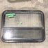 USED Black Radius Opening Window : 29" W X 21 1/4" H X 1 3/4" D