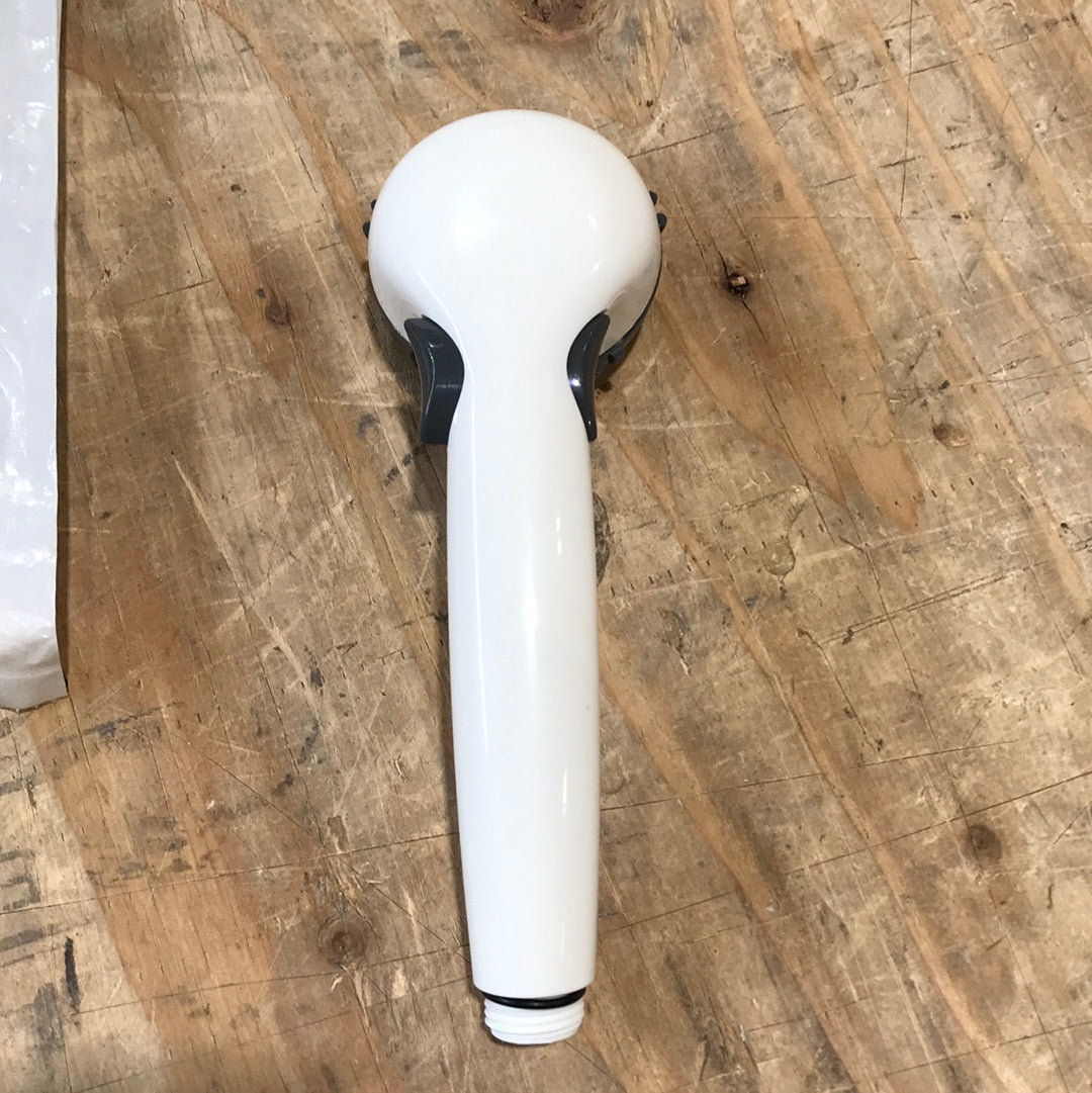 Used Shower Head, Off-White, 8 1/2