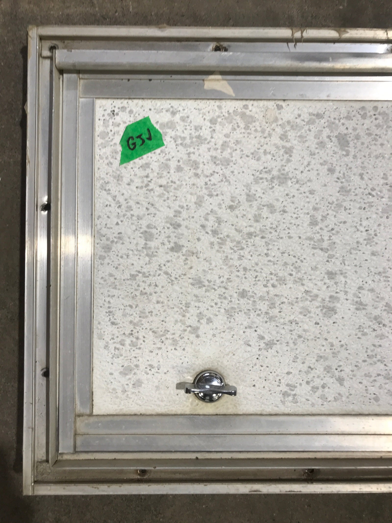Used Square Cornered Cargo Door - 15 1/2