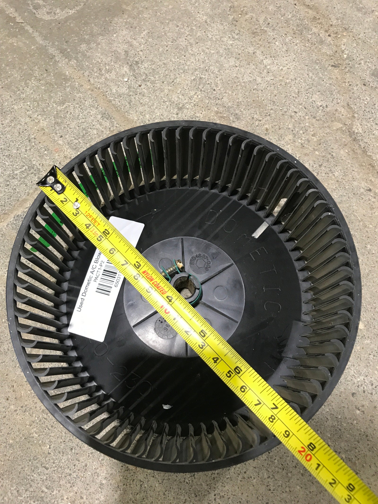 Used Duo-Therm/ Dometic A/C Blower Wheel - 3313107.033