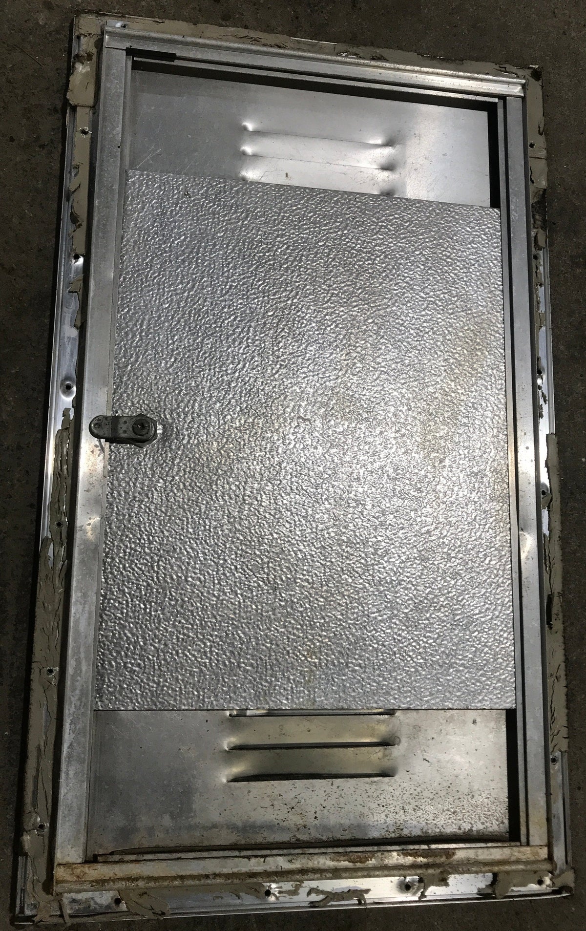 Used Squared Cornered Battery / Propane Cargo Door - 24 3/4