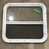 USED White Radius Opening Window : 23 1/2" W X 21 1/2" H X 2" D
