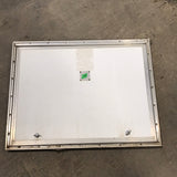 USED Square Corner Propane cargo door  29 3/4