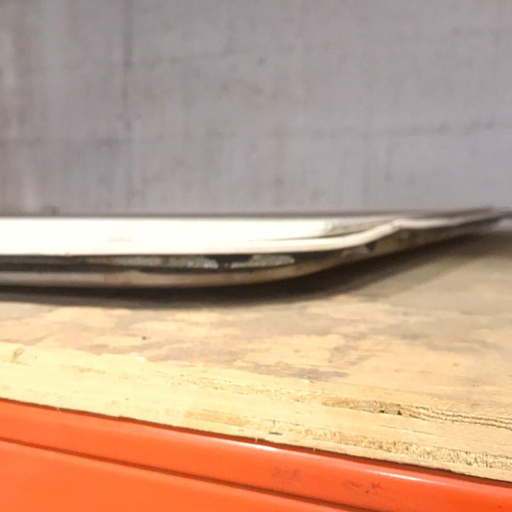 Used Radius Cornered Cargo Door 26 3/4" W x 29 7/8" H X 3/4" D - Young Farts RV Parts