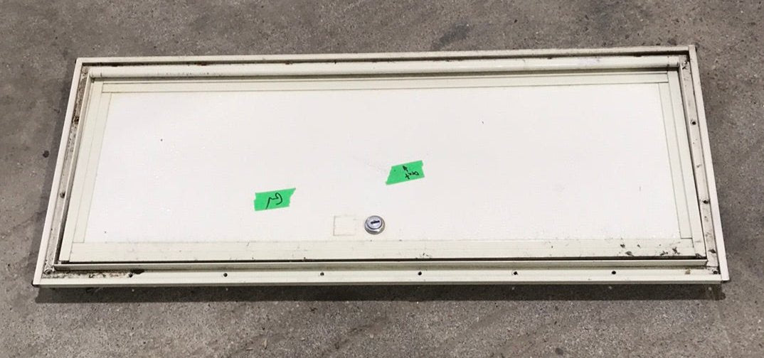 Used Square Cornered Cargo Door 26 3/8" x 10" x 3/4"