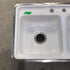 Used Double Kitchen Sink 33” W x 19” L