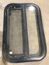 Used Black Radius Opening Window : 23 1/2" W x 14 3/4" H x 2"