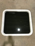 Used White Radius Non Opening Window : 25 1/2" W x 23 1/2" H x 1 3/4" D