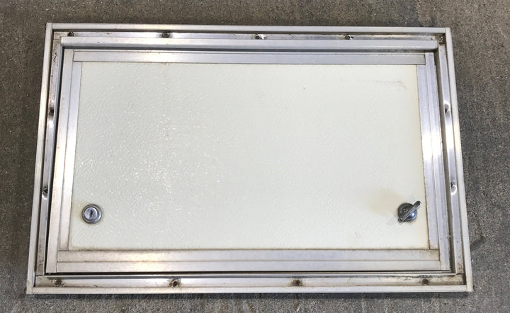 Used Square Cornered Cargo Door 17 1/2" x 10 1/2" x 1"D