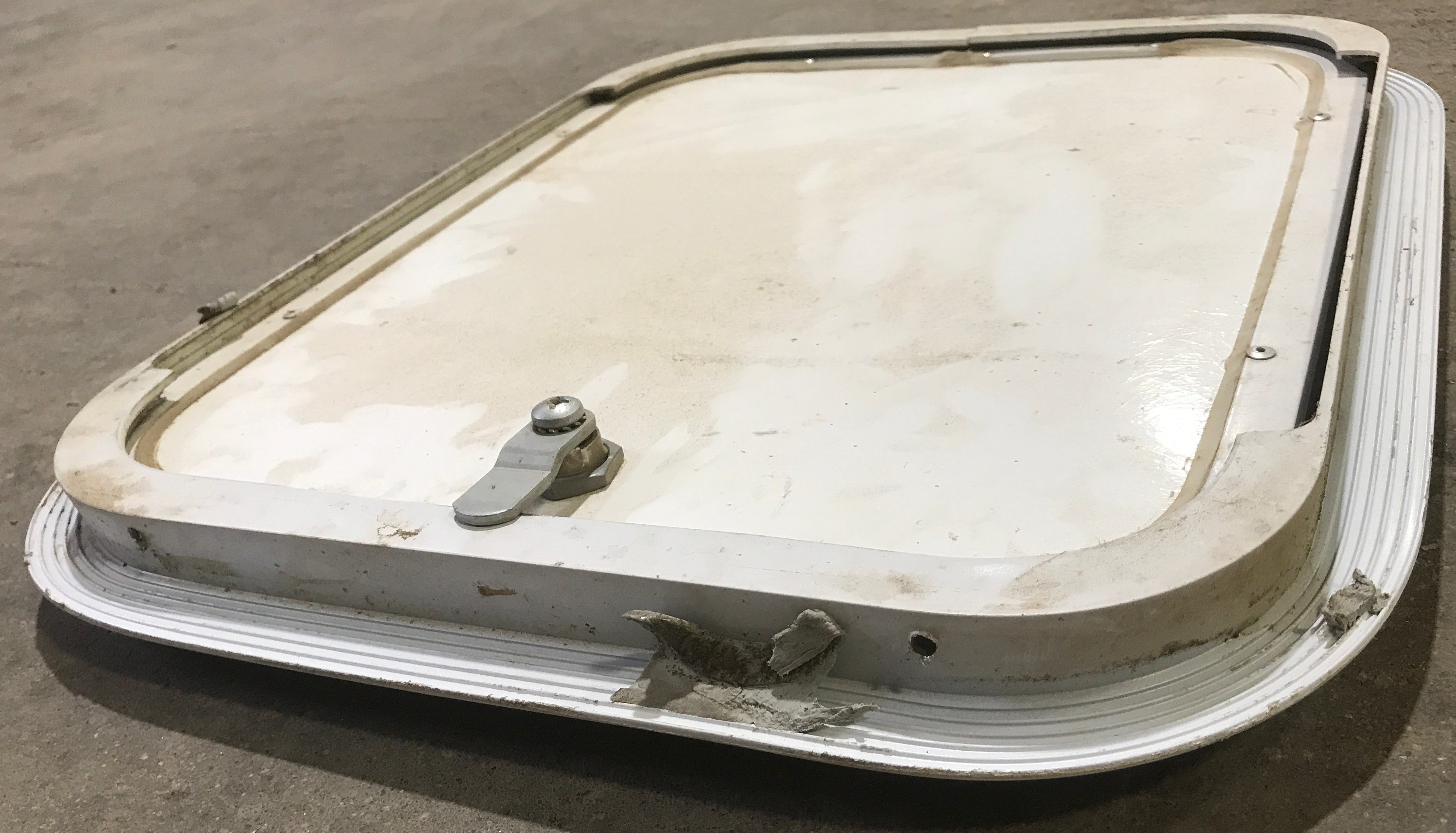 Used Radius Cornered Cargo Door 15 3/4" x 12 3/4" x 3/4"D