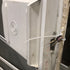 Used RV Radius Corner Entry Door 72" H x 33 1/4" W x 2 1/4" D - Young Farts RV Parts