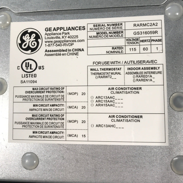 Used G&E Main Control Board, Single Zone, RARMC1A - Young Farts RV Parts