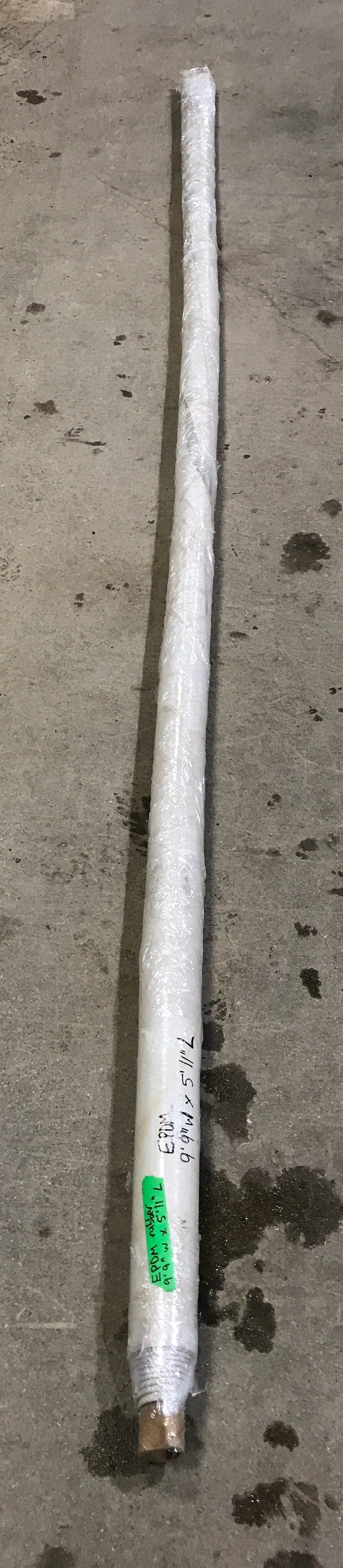 Used EPDM Roofing Membrane, White - 9'9