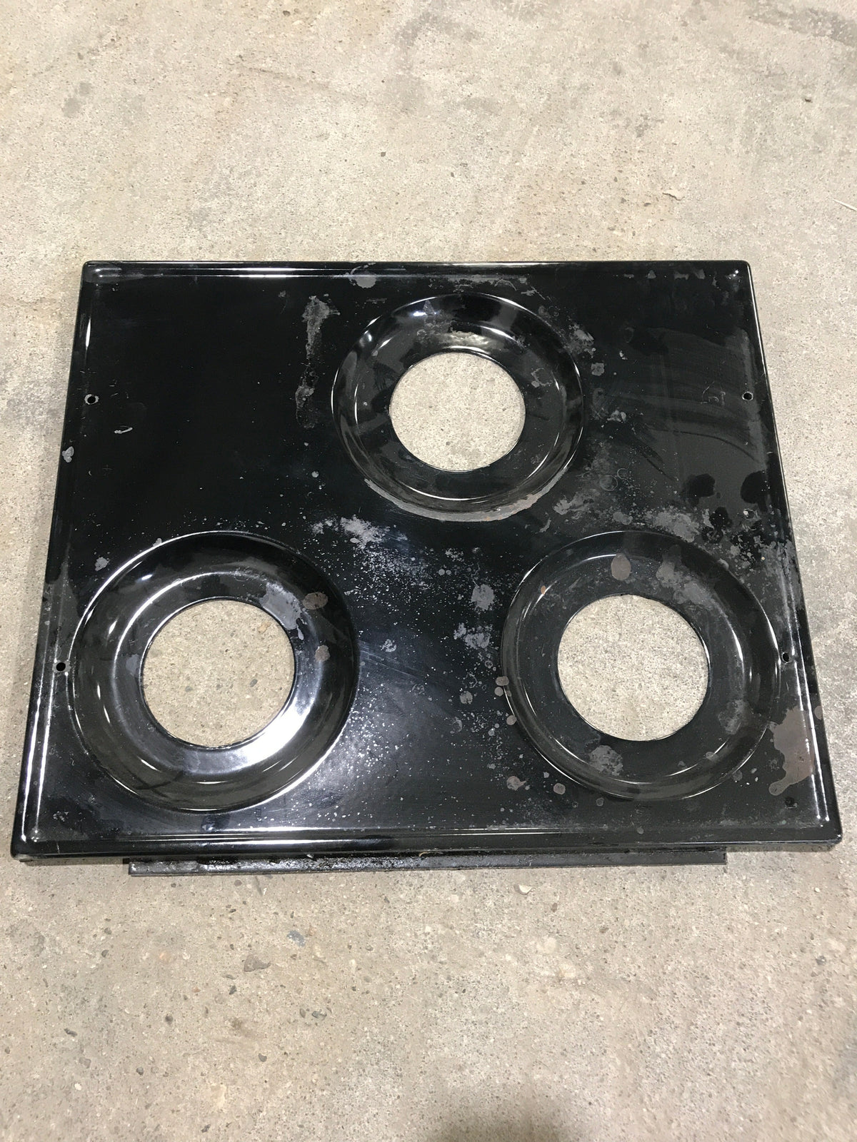 Used Atwood/ Wedgewood 3-Burner Main Top, Black - 53082