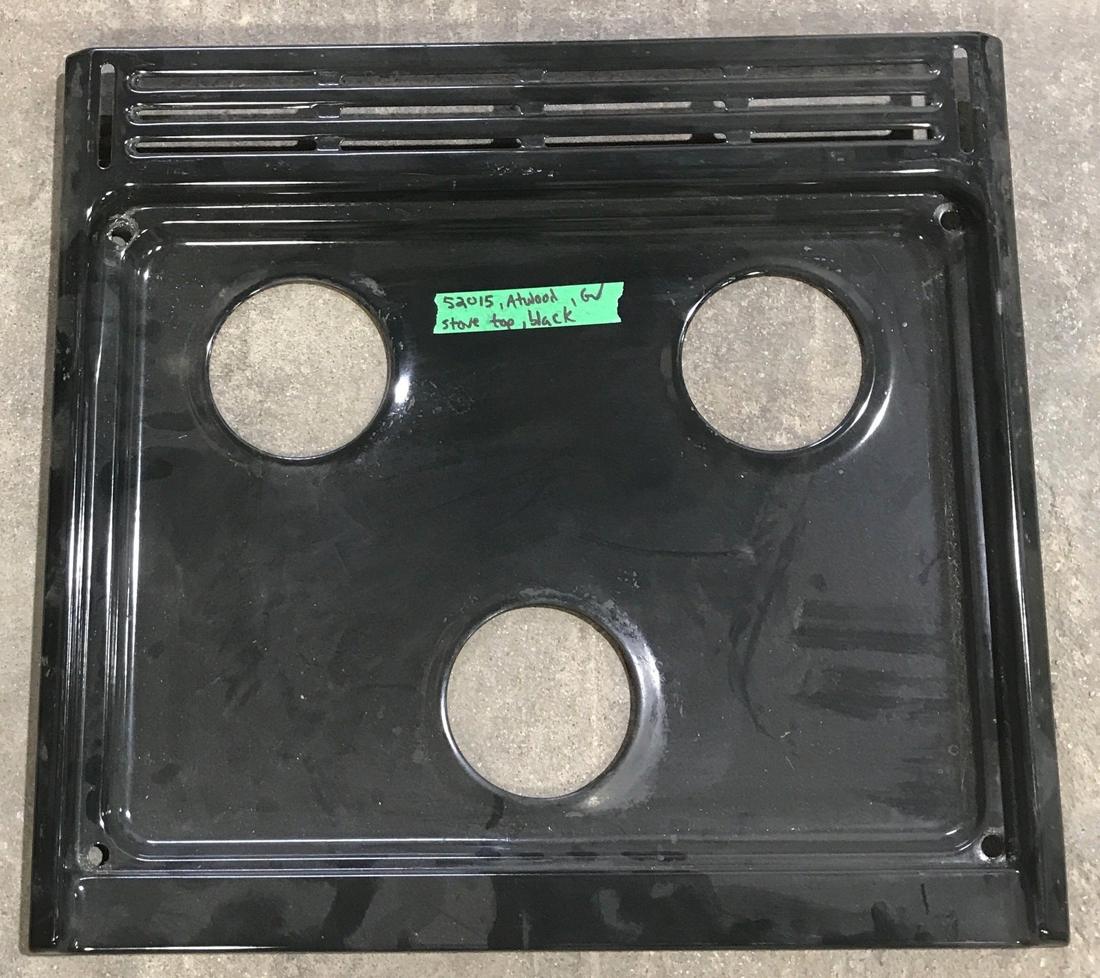 Used Atwood / Dometic 3-Burner Main Top - 52015