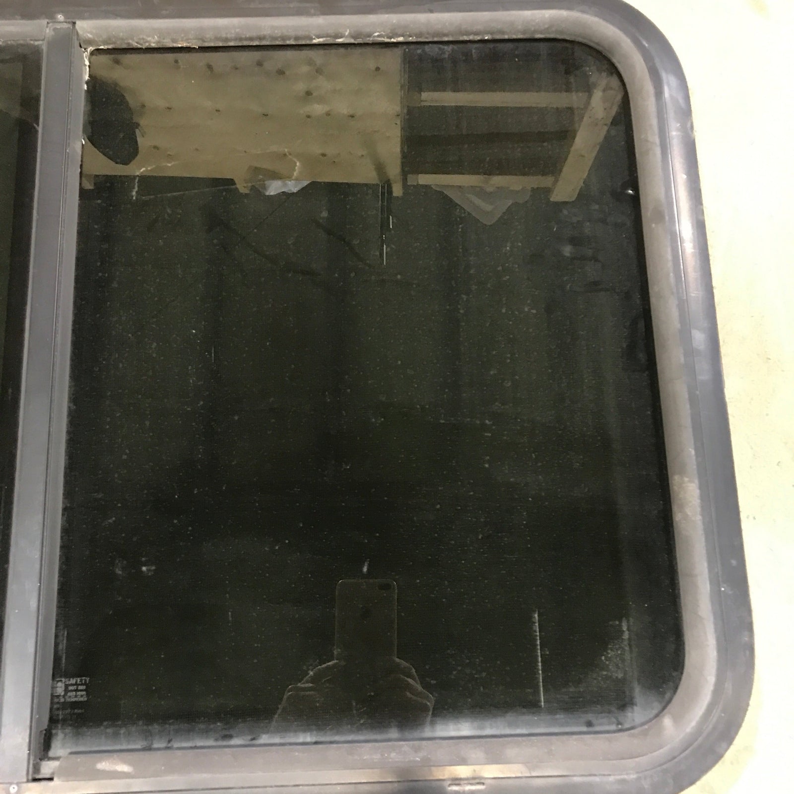 Used Black Radius Opening Window : 35.5