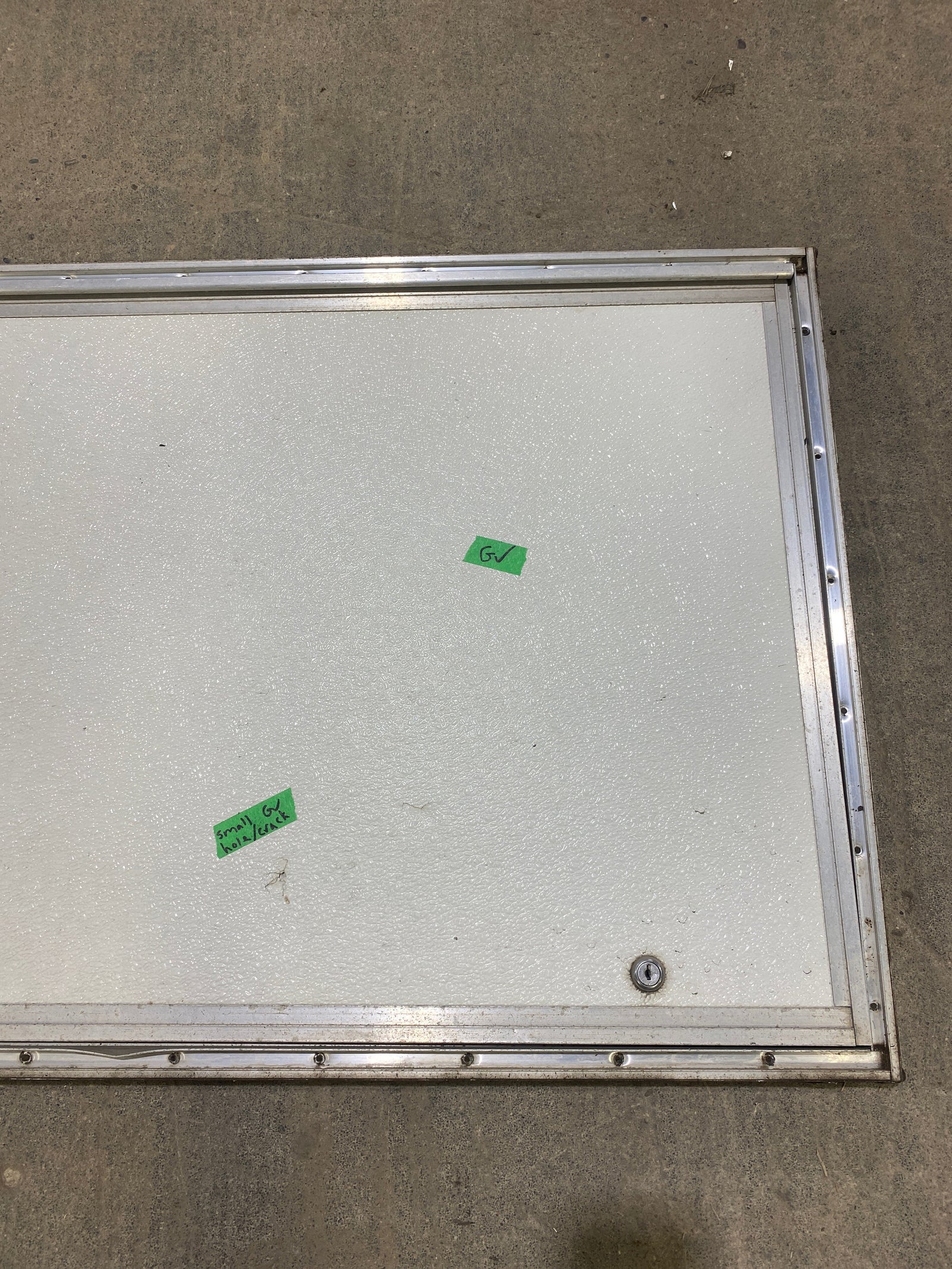 Used Square Cornered Cargo Door 35 3/4