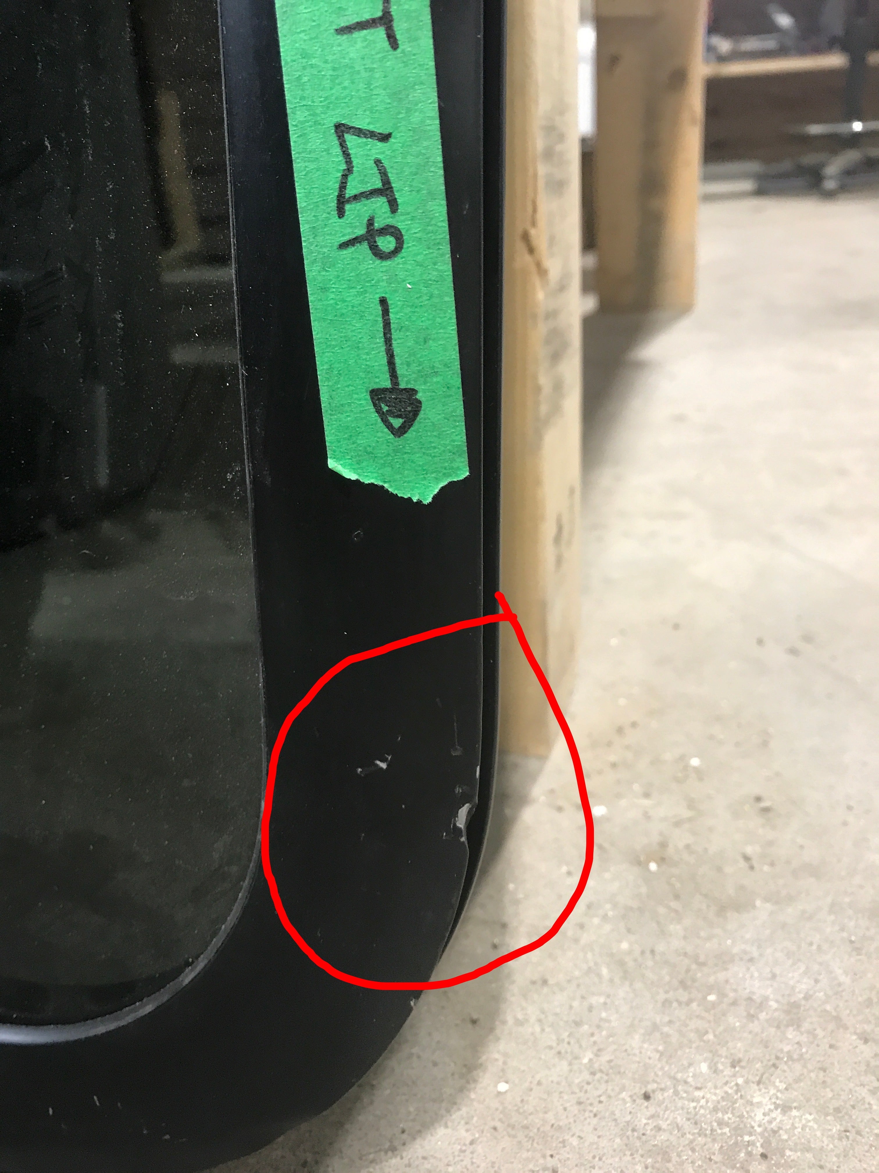 Used Black Radius Opening Window : 35 3/4" W x 36" H x 3/4"