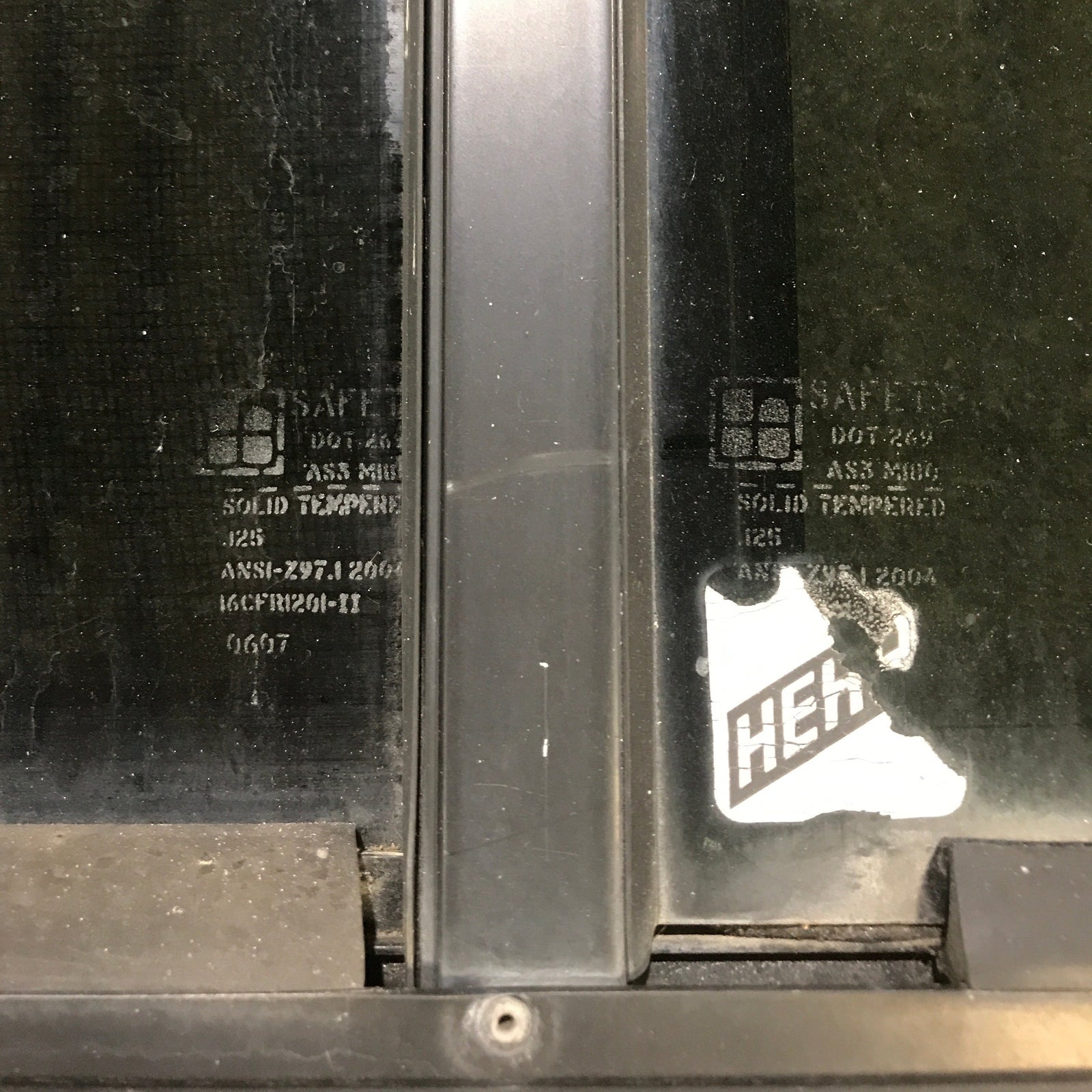 Used Black Radius Opening Window : 29.5
