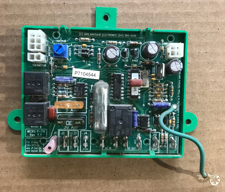 Used Dinosaur Electrics Refrigerator Control Board - Micro P-711 , 3308741.002