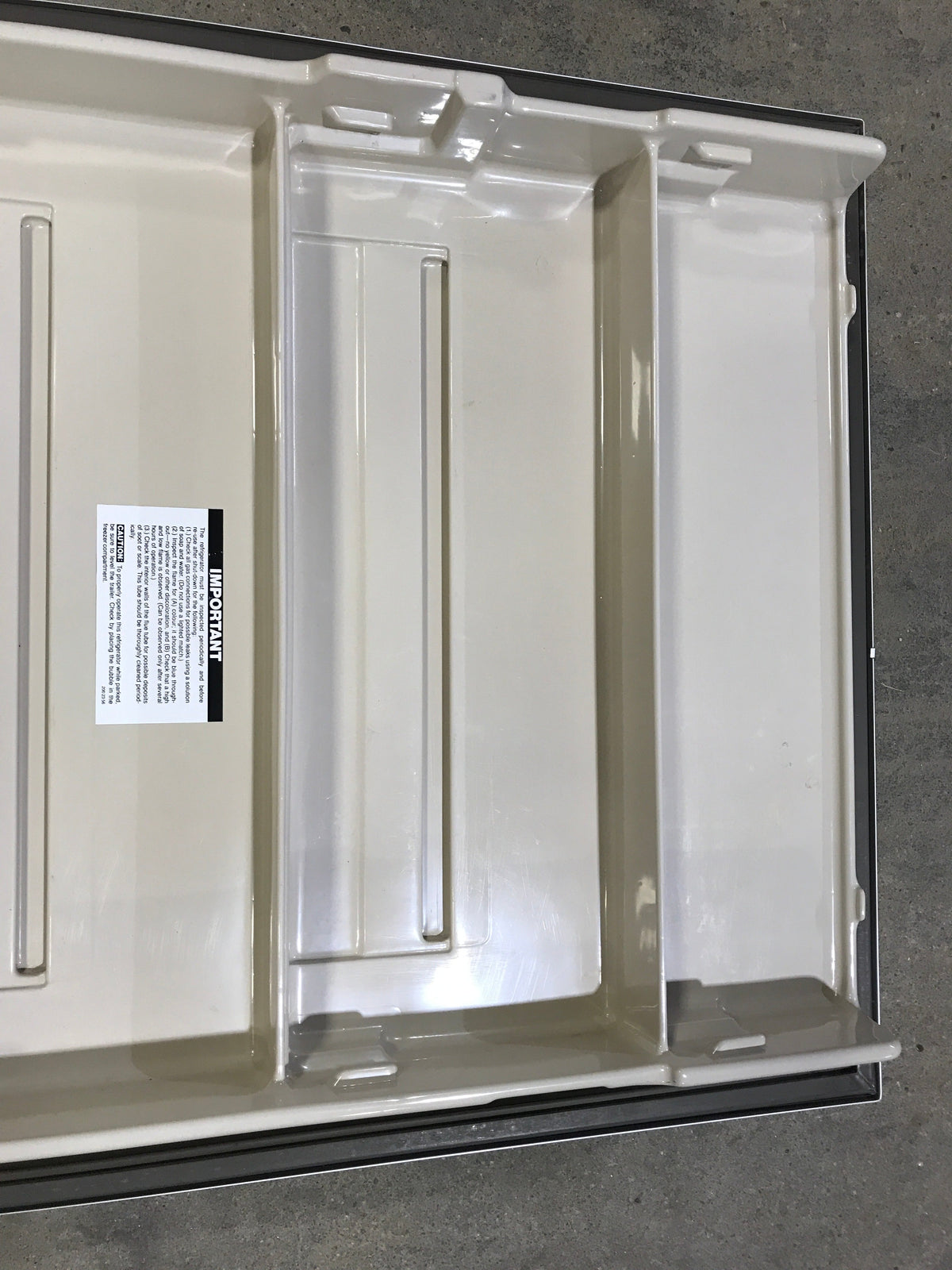 Used Dometic Refrigerator Door - 2930929142 - 24 3/8