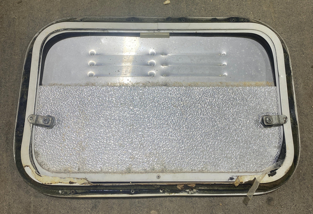 Used Radius Cornered Battery / Propane Cargo Door 18 3/4