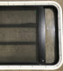 Used Black Radius Opening Window : 35 1/4" W x 21 1/4" H x 1 7/8" D
