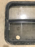Used Black Radius Opening Window : 24 1/2" W x 22 1/2" H x 2" D