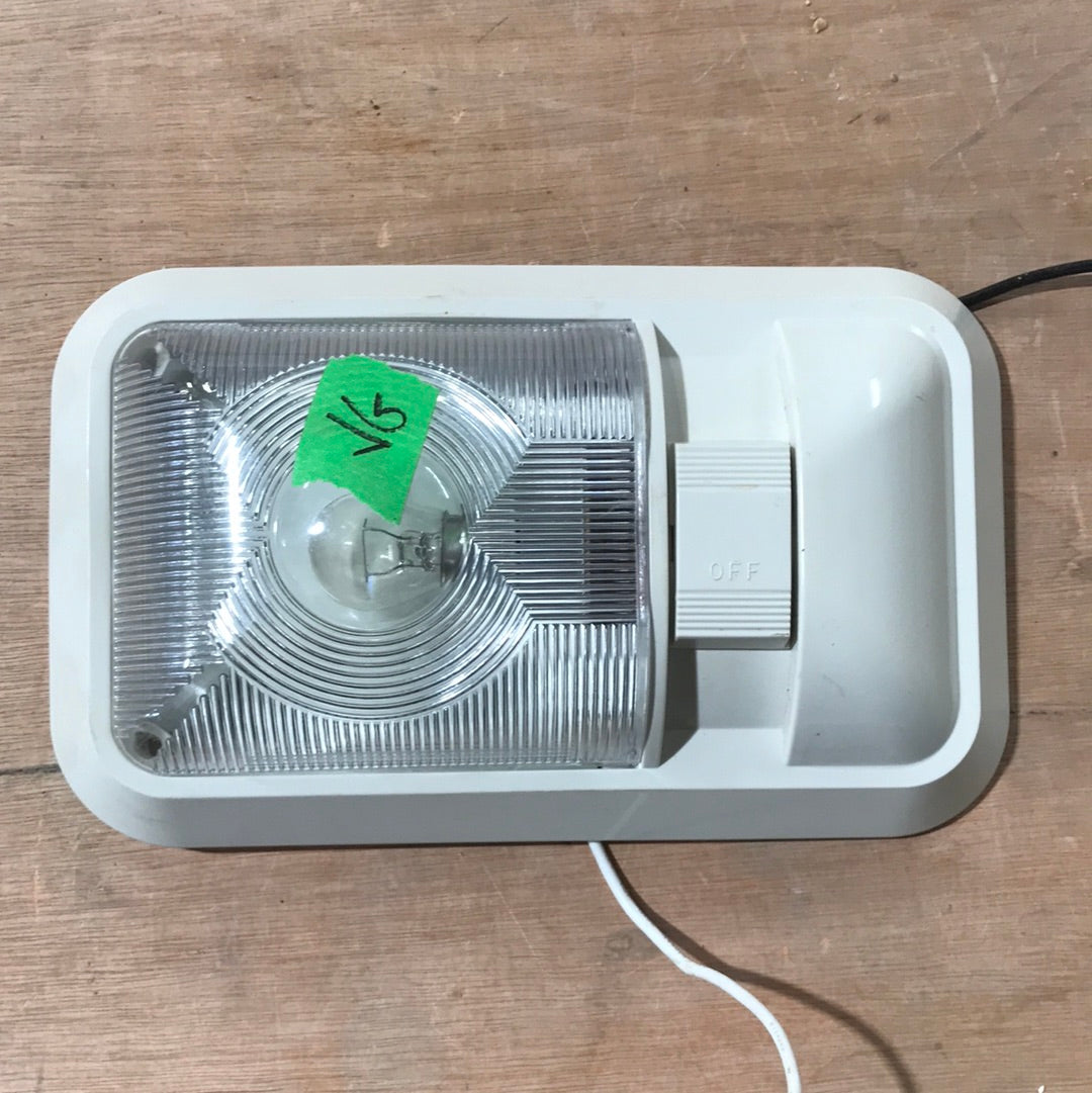 USED RV Interior Light Fixture *SINGLE* WF-9810 - WITH SWITCH