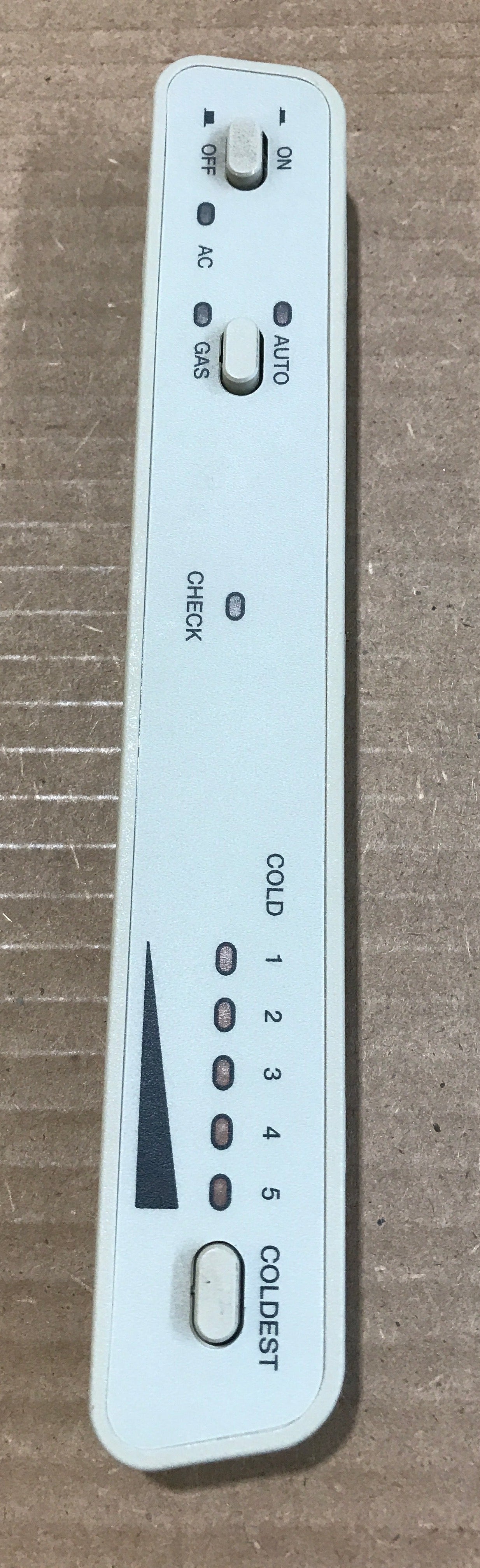 Used Dometic Refrigerator Eyebrow Control Board, 2 Way - 2932884014