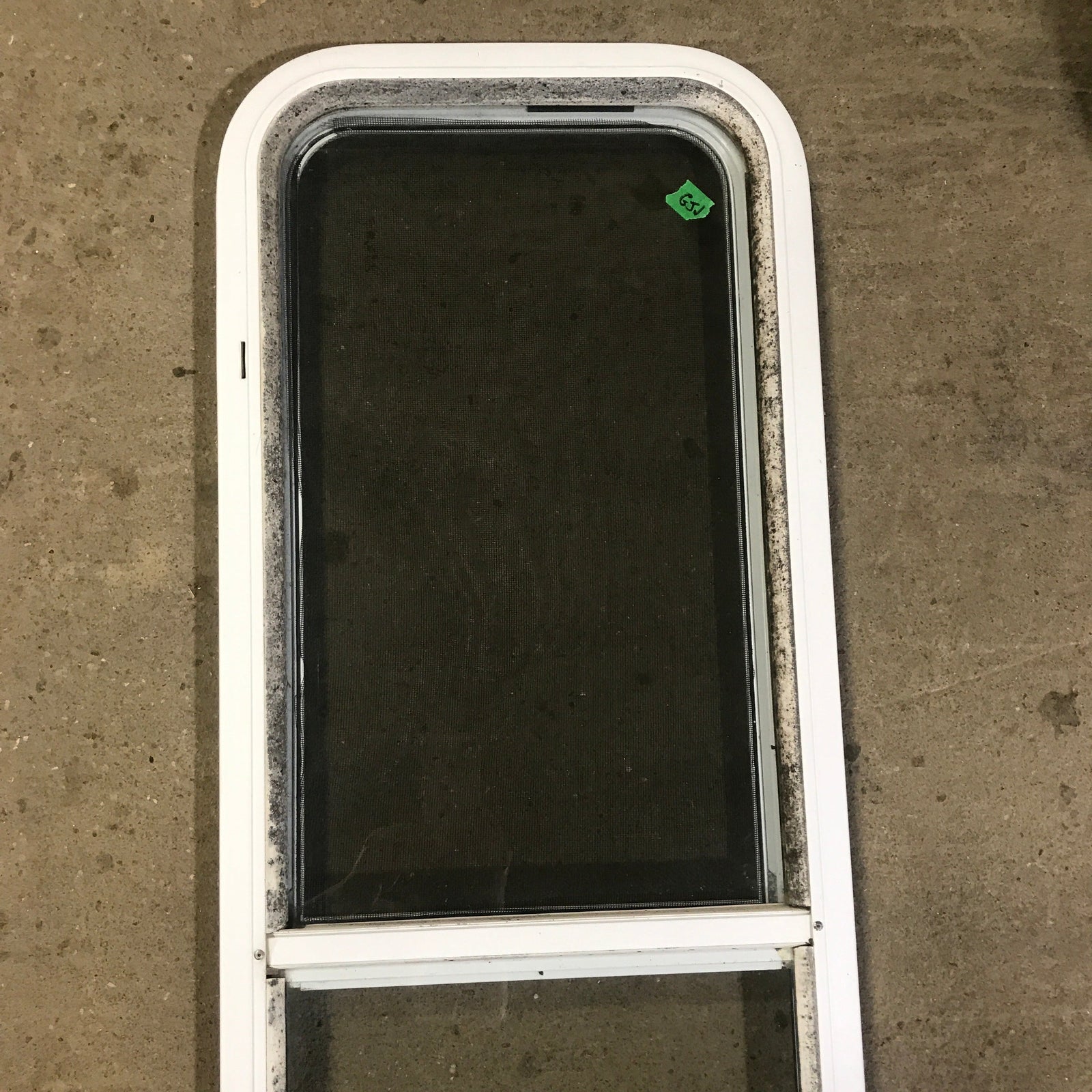 Used White Radius Opening Window : 48