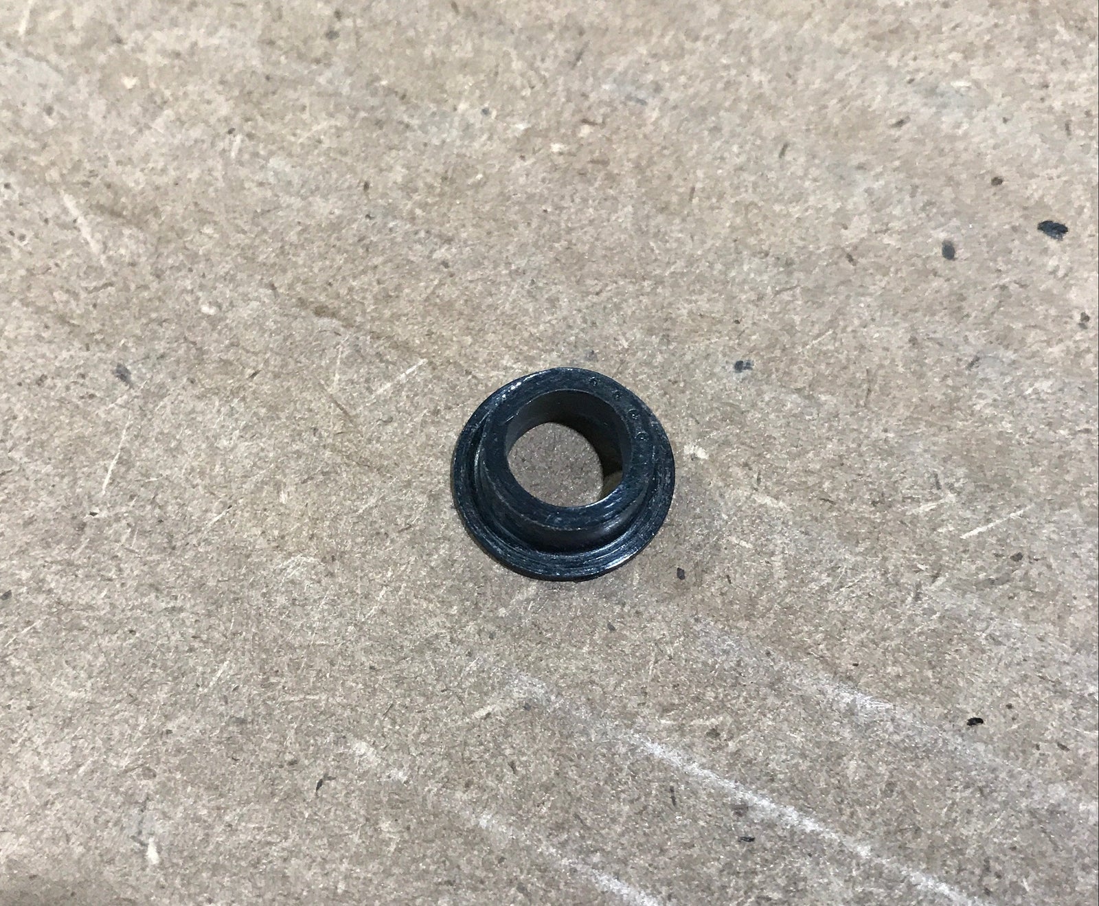 Used Norcold Fridge Door Bushing Hinge, Black - 618144