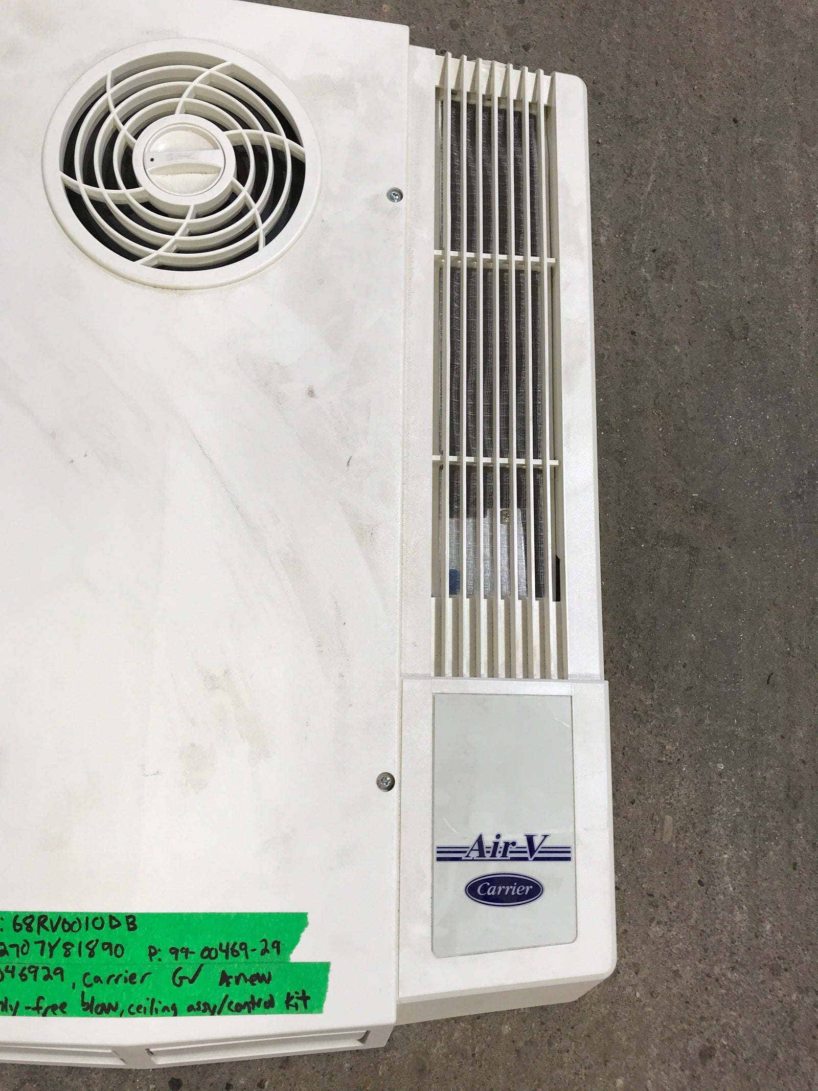 Used Carrier Air Conditioner Ceiling Assembly - 99-00469-29
