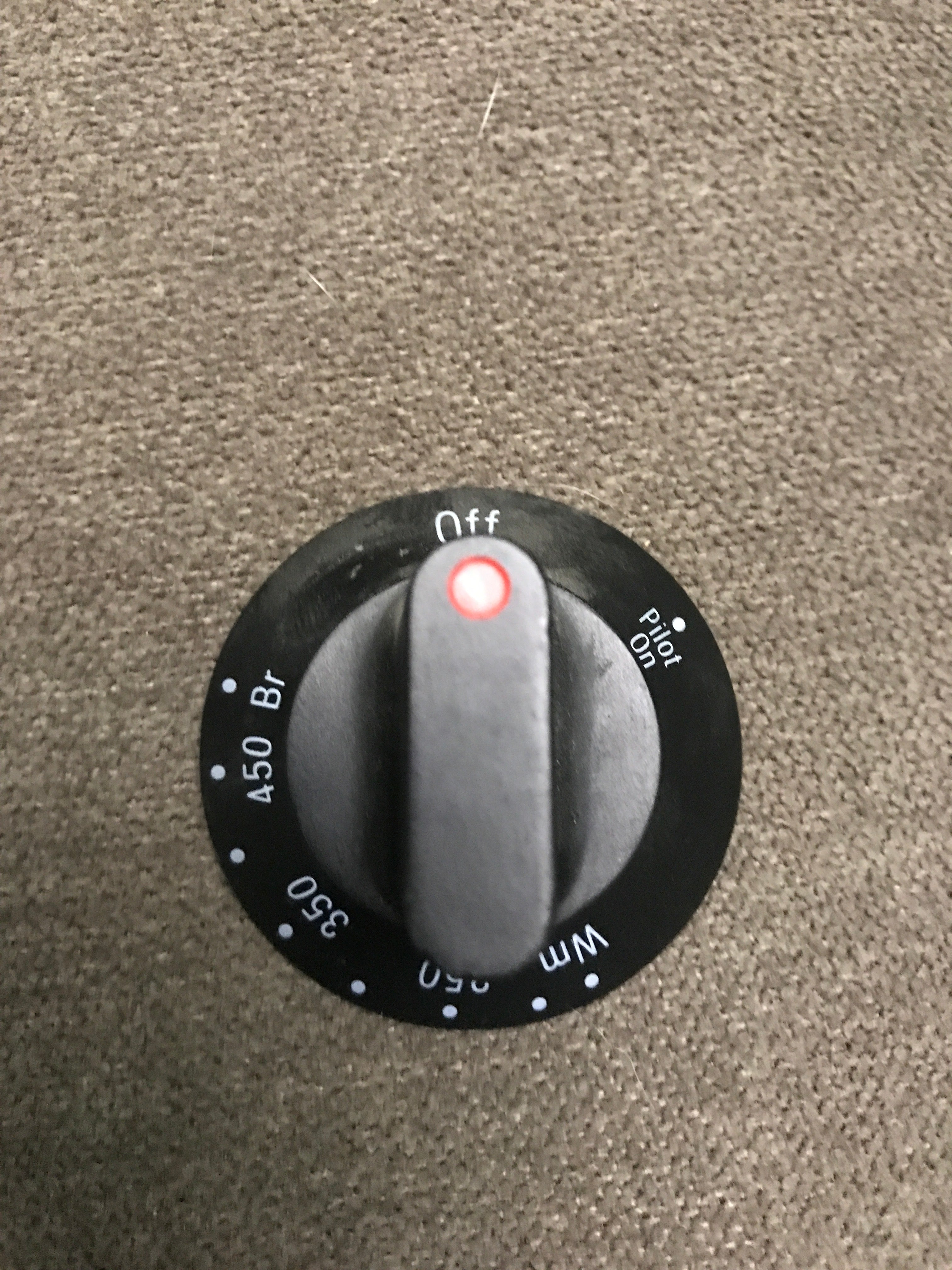 Used Magic Chef Burner Knob - 7731P04260