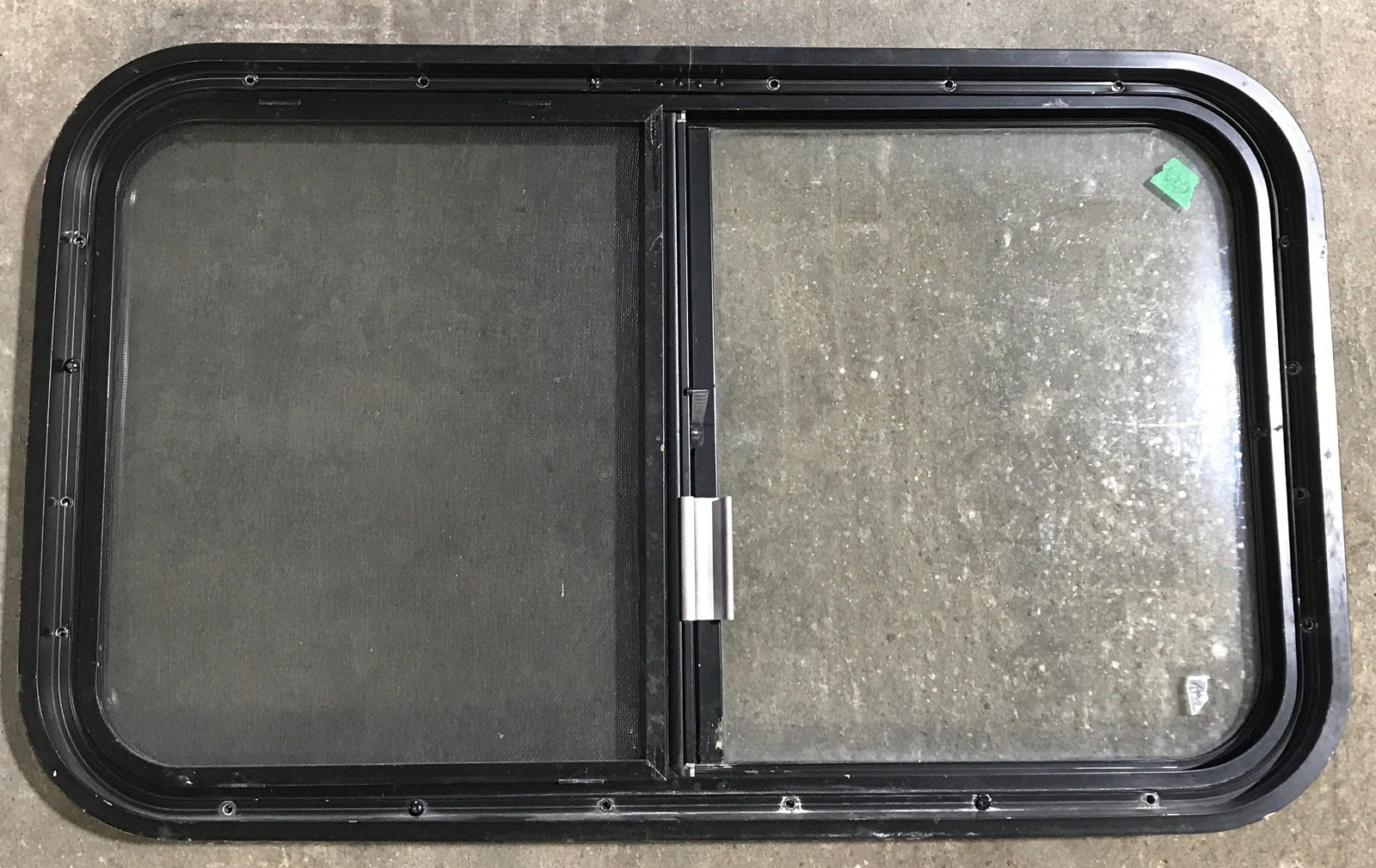 Used Black Radius Opening Window : 30 1/4