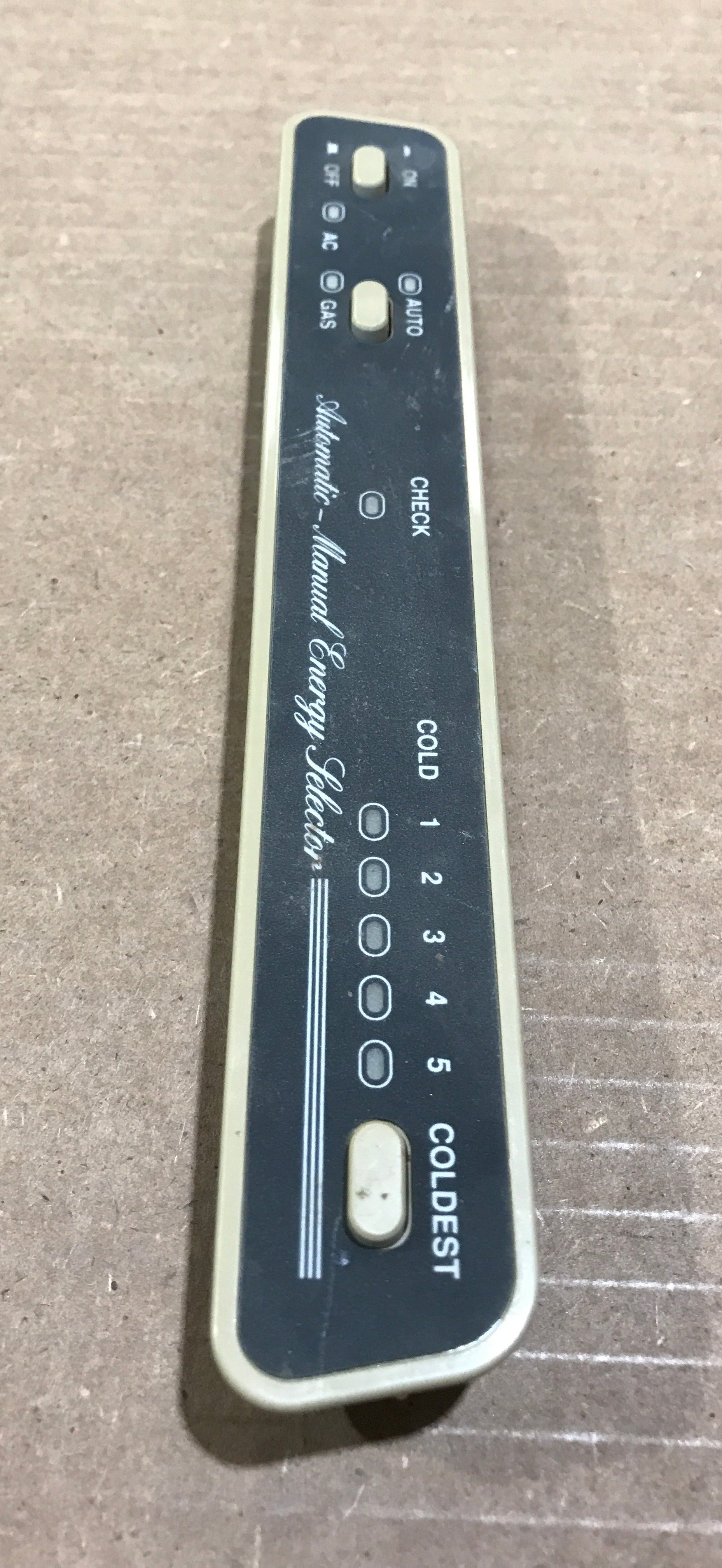 Used Dometic Refrigerator Eyebrow Control Board, 2 Way - 2932884014