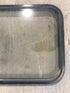 Used Black Radius Non-Opening Window : 32" W X 19 1/2" H X 2" D