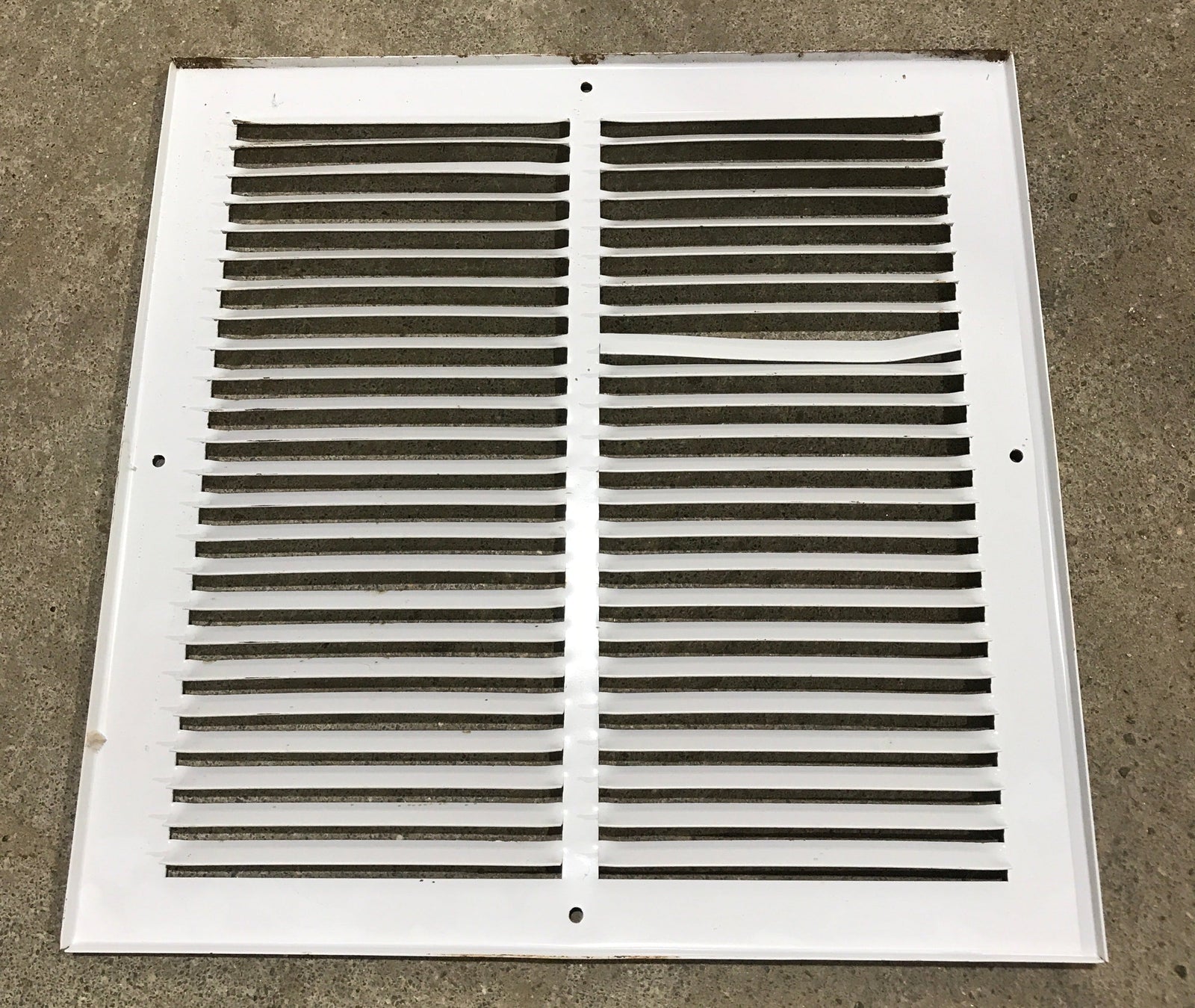 Used Metal RV Interior Furnace Access Door 13 3/4