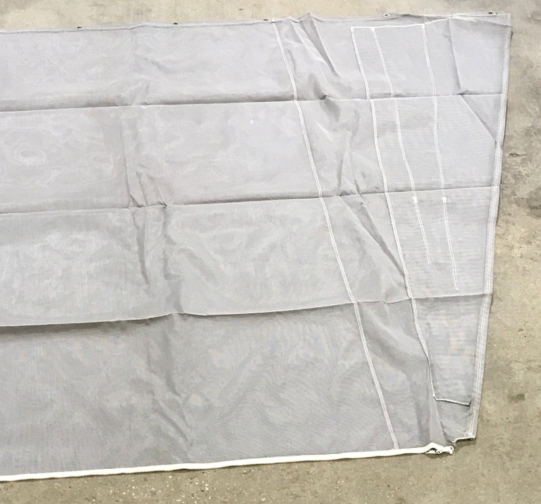 Used Fabric Panel for RV Awning Screen Room - Side Panel