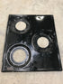 Used Atwood/ Wedgewood 3-Burner Main Top, Black - 53082
