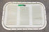 Used Retro - Off White Vent Door - NORCOLD