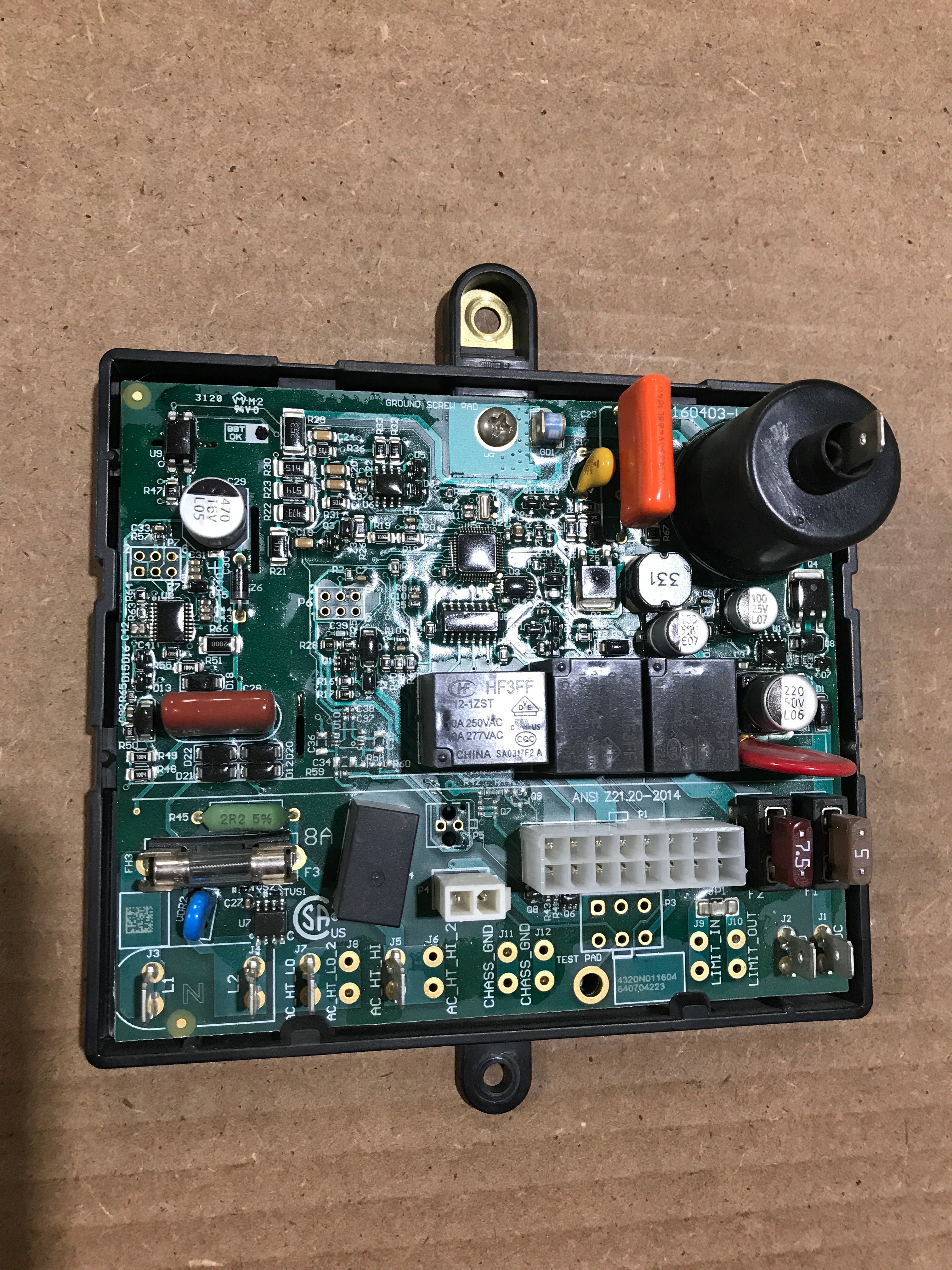 Used Norcold Rear Lower Circuit Control Board - 639593