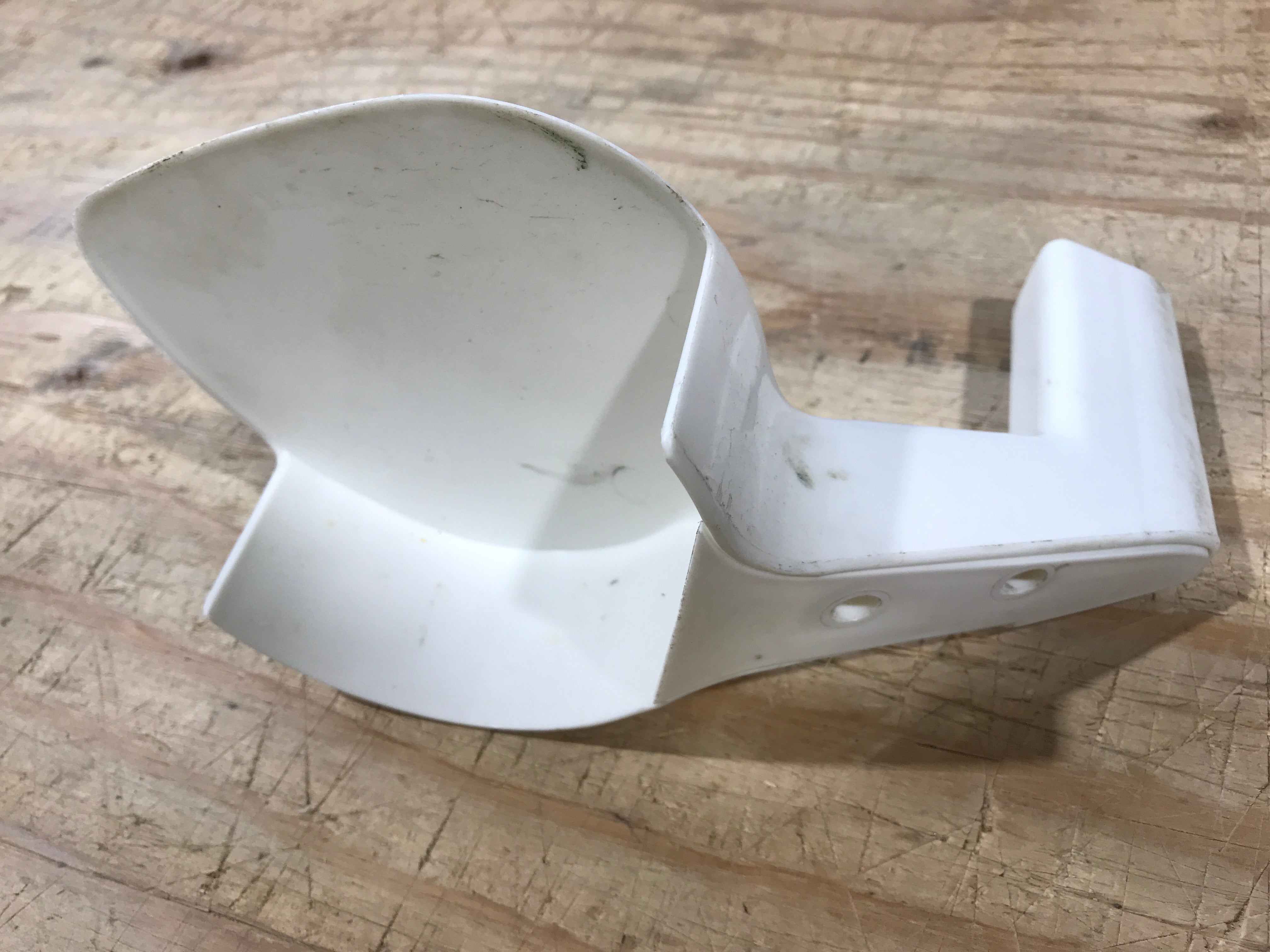 Used Dometic Flush Pedal Cover, White - 385310117