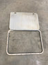 Used Radius Cornered Cargo Door 31 3/4" W  x 21 3/4" H x  1/2" D