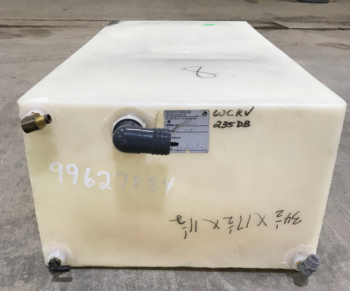 Used Fresh Water Tank 11 1/2” x 17 1/2” x 34 1/2”