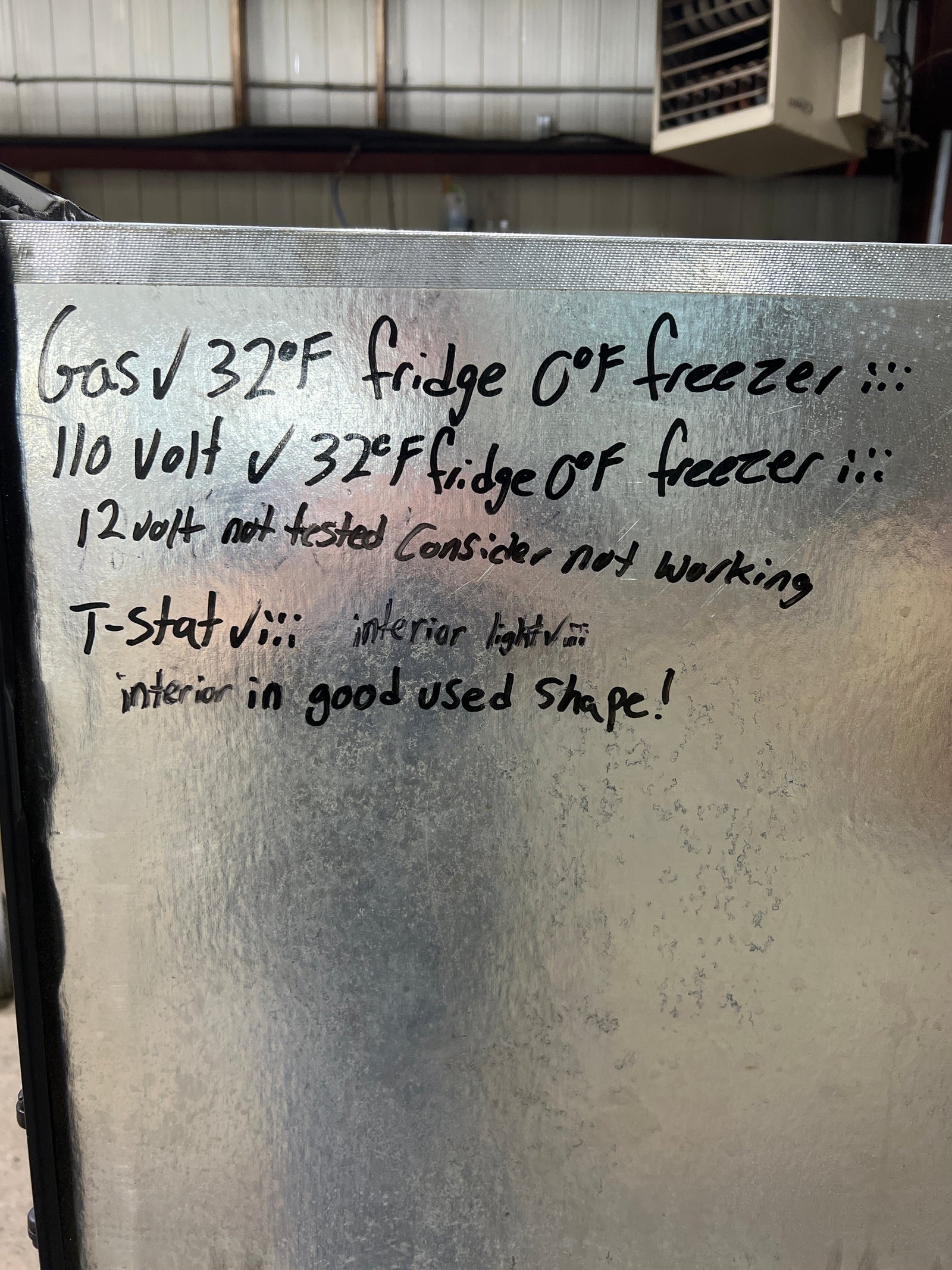 Used Complete Norcold Fridge, 3-Way - 983