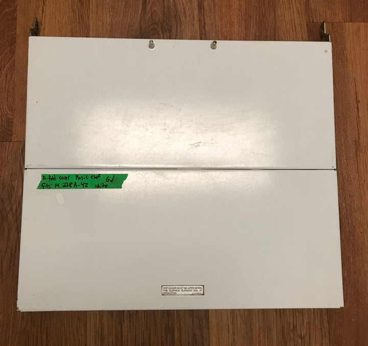 Used Magic Chef Bi-Fold Cover White for 22RA-4Z
